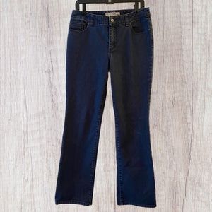 CHICO’S Platinum Denim Ultimate Fit Boot Leg Jeans, size 1 (8)